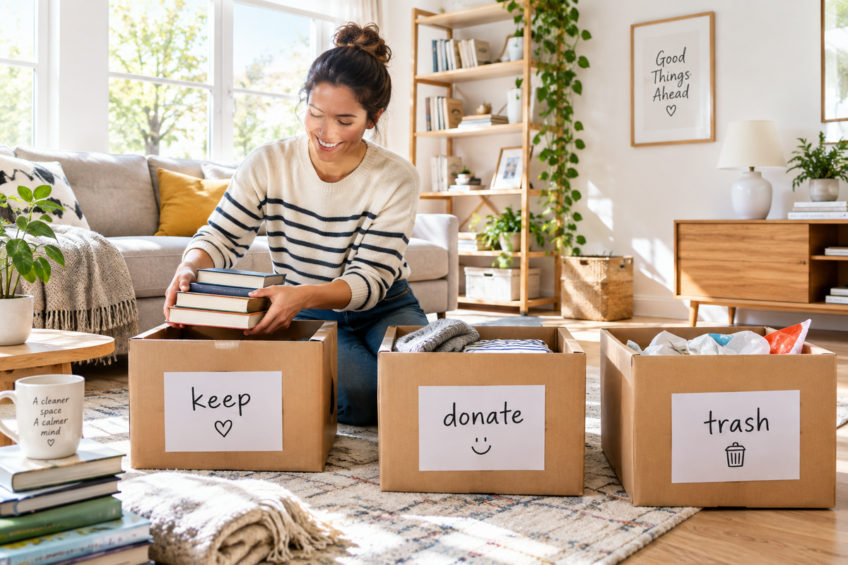 How to Declutter Your Entire Home in One Weekend (Without Getting Overwhelmed)