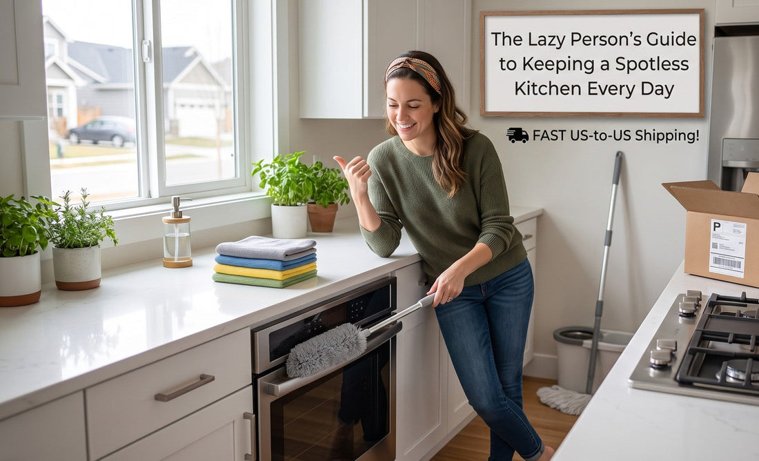 The Lazy Person’s Guide to Keeping a Spotless Kitchen Every Day