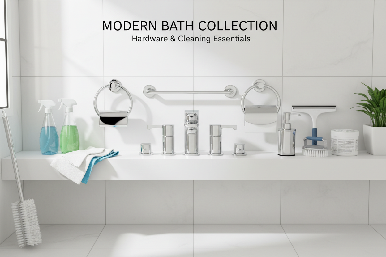 Bathroom Hardware & Cleaning