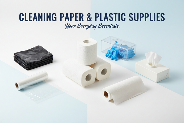 Cleaning Paper & Plastic Supplies