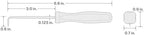 TEKTON 90-Degree Pointed Pick | PNH21103