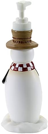 Avanti Linens - Christmas Lotion Pump, Refillable Hand Soap Dispenser