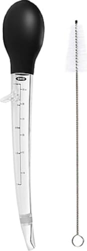 OXO Good Grips Angled Turkey Baster with Cleaning Brush - Black by Unknown