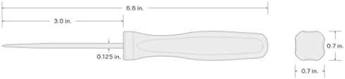 TEKTON Straight Pointed Pick | PNH21101