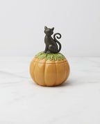Lenox Haunted Halloween Gothic Candy Jar