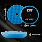 Buffing Polishing Pads, ZFE 7Pcs 6" Waffle Foam Buffing Pads Polishing Pads - Image 2