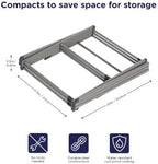 BLACK+DECKER 3 Tier Expandable Collapsing Foldable Laundry Rack - Image 3