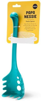 OTOTO Papa Nessie Pasta Server, Spaghetti Spoon - Food Grade & BPA Free Pasta Spoon Server - Dishwasher Safe & Heat Resistant Spaghetti Server, Pasta Fork 11.22x3.35x2.17 in