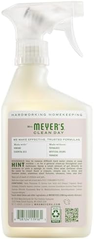 Mrs. MEYER'S CLEAN DAY Vinegar Gel Cleaning Spray, Apple Blossom, 16 Fl Oz (Pack of 6)
