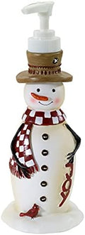 Avanti Linens - Christmas Lotion Pump, Refillable Hand Soap Dispenser