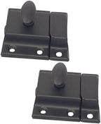 QCAA Oval Turn Cabinet Latch, for Cupboard & Other Furniture, ORB Oil Rubbed by QCAAHardware