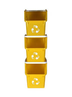 6 Gallon Stackable Recycling Bins - Image 3