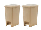 Superio Slim Step On Trash Can, Under Desk by Superio
