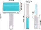 Washable Reusable Lint Roller 3 Pack, Portable Travel Sticky Dog Cat Hair - Image 6