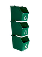 6 Gallon Stackable Recycling Bins by SturdyEssentials