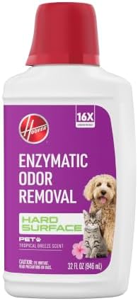 Hoover Pet Hard Floor Cleaner Solution, 32 Oz., Jasmine Breeze Scent