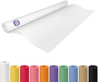 Extra White Offset Kraft Paper Roll 36" x 1200" (100 ft) – USA-Made 50lb Premium Eco Paper, Brighter-Than-Standard White – Ideal for Packing, Wrapping, Arts & Crafts, School Projects by IDL Packaging