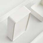 RAUVOLFIA Plastic Stackable Office Desk Drawer Organizers, Small Makeup Vanity - Image 3