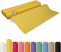 24" x 1200" (100 ft) Yellow Kraft Paper Roll, Pack of 2 - USA-Made Quality Craft Paper for Gift Wrapping, Kids' Arts & Crafts, School Projects - 100% Recycled, 50 lb Natural Material by IDL Packaging