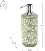 Avanti Linens - Lotion Pump, Refillable Soap & Lotion Dispenser for Home
