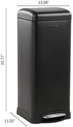 happimess HPM1007B Betty Retro 8-Gallon Step-Open Trash Can - Image 6