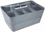 2 PACK - Portable DIY 8 Dividers Durable Plastic Tote Tool & Supply Cleaning - Image 8