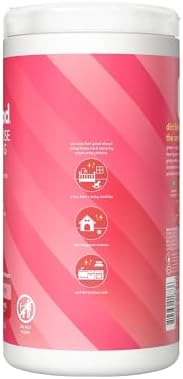 method All-Purpose Cleaning Wipes, Pink Grapefruit, 70 Count