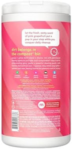 method All-Purpose Cleaning Wipes, Pink Grapefruit, 70 Count