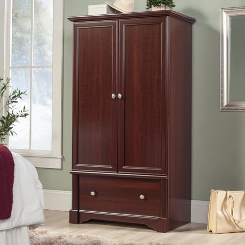 Sauder Palladia Armoire, Select Cherry finish