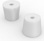 Labasics 5-Pack 6# Single-Hole Silicone Stoppers, Durable and Reusable Silicone - Image 4