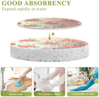 Happy Birthday Cake Dish Scrub Sponges Kitchen Non Scratch Reusable Compressed Cellulose Sponge Hanging for Household Cleaning Washing Dishes Pots and Pans 3 Pack - Image 3