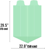 8-10 Gallon Flap Tie Compostable Trash Bags, Compost Bags Kitchen Trash Bags - Image 2