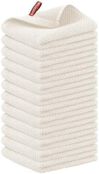 Nialnant 12 Pack Kitchen Dish Towels,100% Cotton by Nialnant