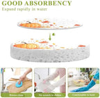 YETTASBIN Thanksgiving Pumpkin 3PCS Wood Pulp Scrub Sponges, Reusable Absorbent Household Cleaning Sponge Non-Scratch Kitchen Dish Sponges, Multi-Surface Safe Scrubber for Nonstick Pans, Pots - Image 3