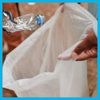 24" x 24" Clear Trash Bags, 6-10 Gallon Trash Bag, 6 Micron, Value Pack - Image 6
