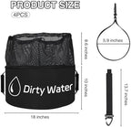 Nilight 4 Pack RV Hose Storage Bag, Waterproof Utility Organizer