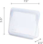 Stasher Premium Silicone Reusable Food Storage Stand-Up Mini Bag, Sous Vide - Image 5