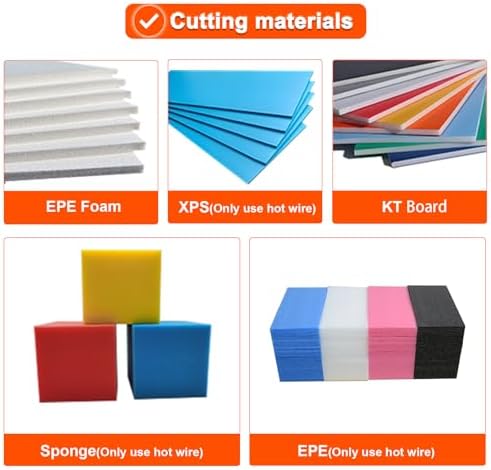 4-in-1 Hot Wire Foam Cutter Kit Hot Knife Cutting Tool