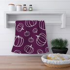 OHSUL Fall Kitchen Towels, Autumn Pumpkin Decor, Seasonal Hand Dish Towels, Modena Fall Decorations for Home, Bathroom Accent, Housewarming Gifts, Set of 2 - Image 3