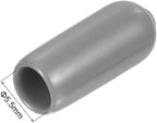 uxcell 20pcs Rubber End Caps Protective Caps 5.5mm ID Vinyl PVC Round Tube Bolt - Image 3