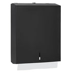 Paper Towel Dispenser Wall Mount, Matte Black Stainless Steel Commercial Paper by Stardrix