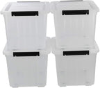 30 L Clear Plastic Storage Box - Image 7