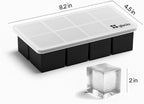 glacio Ice Cube Molds – 2-Pack Silicone Trays - Image 4