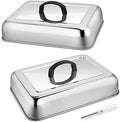 Joyfair Basting Cover Melting Dome Barbecue Tool Sets (No Vent, 2Pcs)