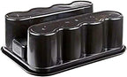 Rubbermaid Commercial Products Deluxe Carry Caddy for Take-Out Cups, Black