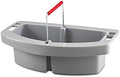 Rubbermaid Commercial Products Brute Maid Container Caddy, Gray