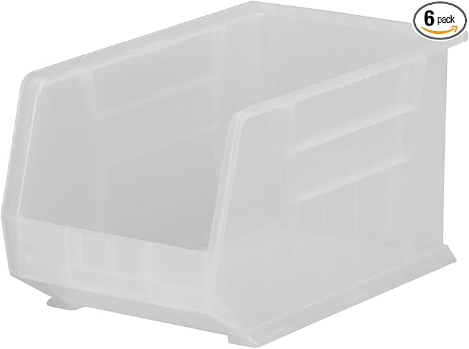 Akro-Mils 30260 AkroBins Plastic Storage Bins, Space-Saving Stackable Bins by Akro-Mils