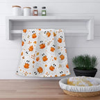 OHSUL Halloween Ghost Pumpkin Kitchen Dish Towels Dishcloth 16x24 Set of 2 - Image 4