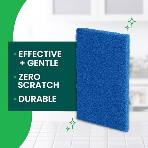 Scotch-Brite Zero Scratch Scouring Pad, 3 Pack