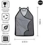 OTOTO Vino Wine Cooler Sleeve - Bat Cooler Sleeve for Wine Bottles & Glass Bottles, Reusable Bottle Cooler Sleeve, Halloween Spooky Gifts, Gothic Gifts, Unique Kitchen Gadgets